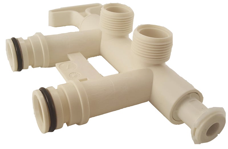 Soft Water Supply 7370286 - Water Softener Bypass Valve with Threaded Connections - Image 1